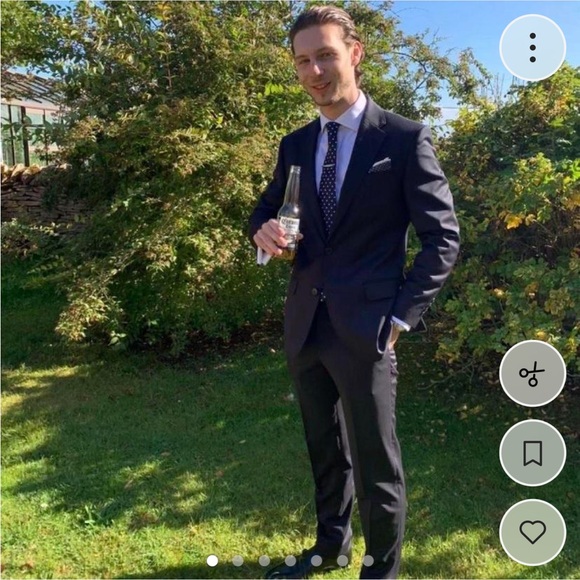 NWT 1913 Two Piece Suit Made In Italy